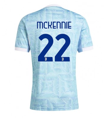 Juventus Weston McKennie #22 Udebanetrøje 2025-26 Kortærmet